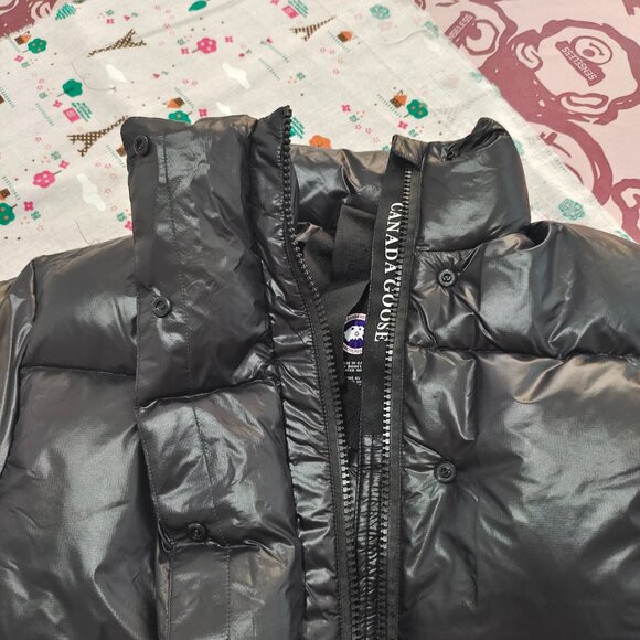 Canada Goose Quilted Softshell Down Jacket Black - Picture 5 of 11